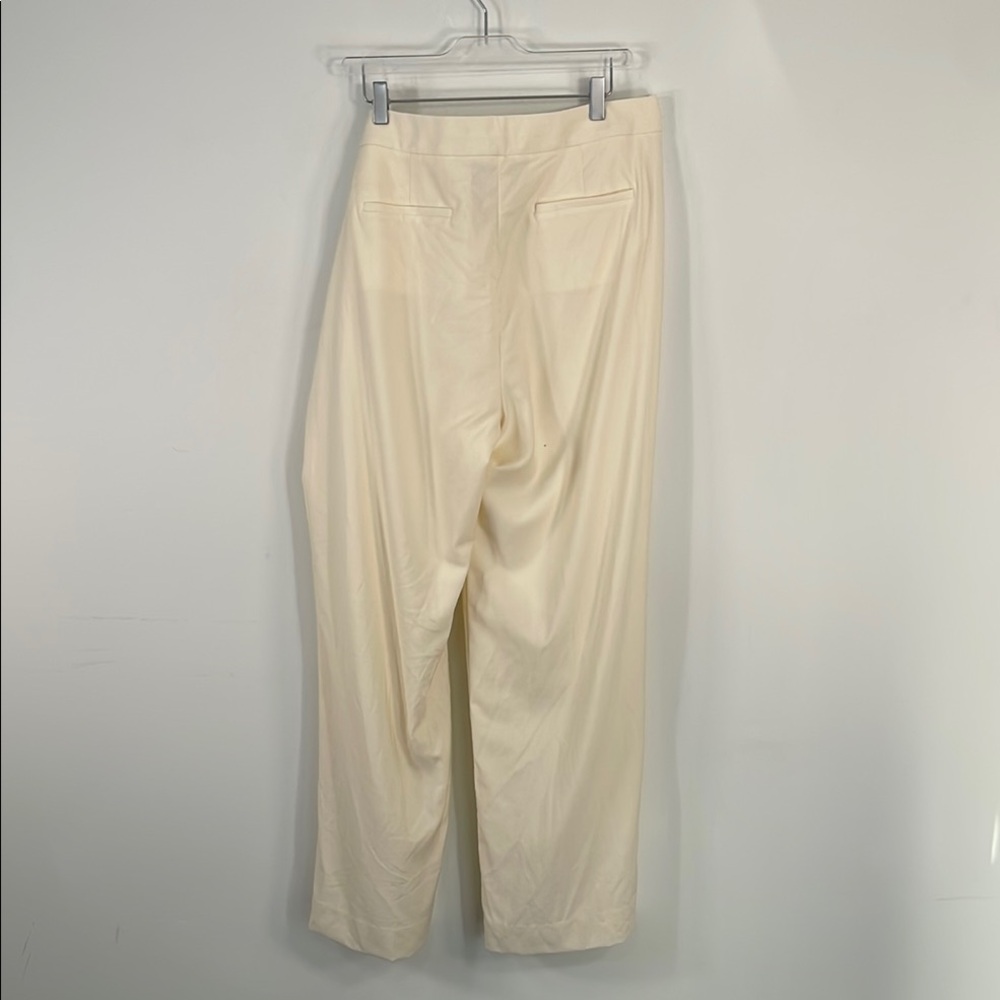NWT‎ J Crew Collection Plus Size 100% Italian Wool Wide Leg Tuxedo Pants Sz 16 - Picture 8 of 8